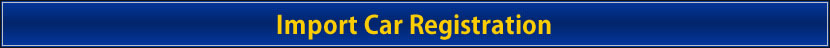 並行輸入車登録